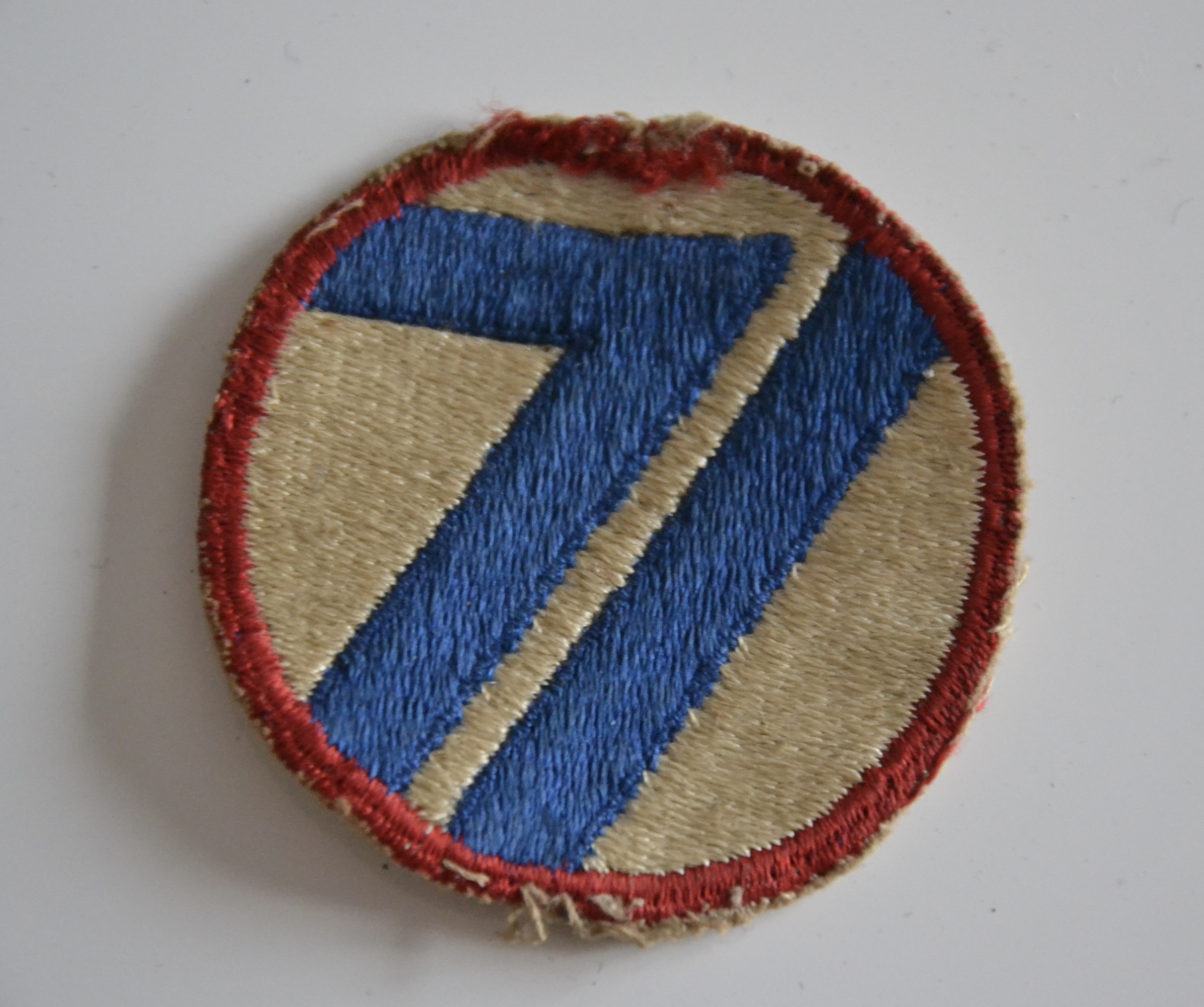 militaria : PATCH US 71ST INFANTRY DIVISION FRANCE