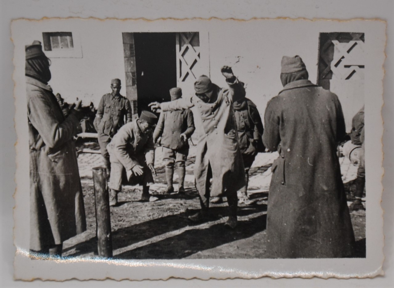 militaria : PHOTO PRISONNIERS FRANCAIS 1940 N°2