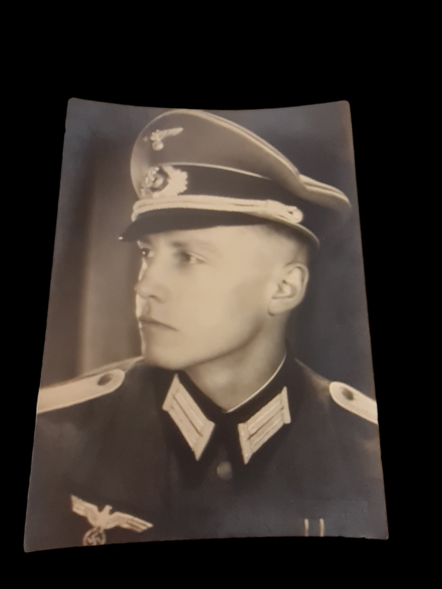 militaria : CARTE POSTALE OFFICIER ALLEMAND 1942