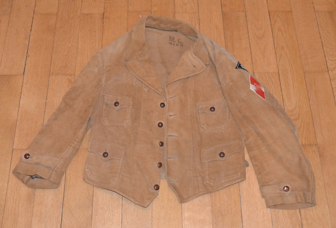 militaria : VESTE BDM SUD BADEN