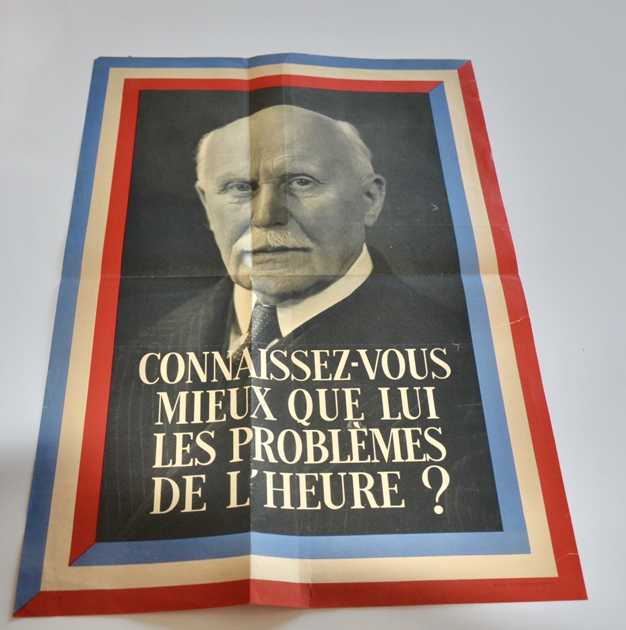 militaria : AFFICHE DU MARÉCHAL P2TAIN