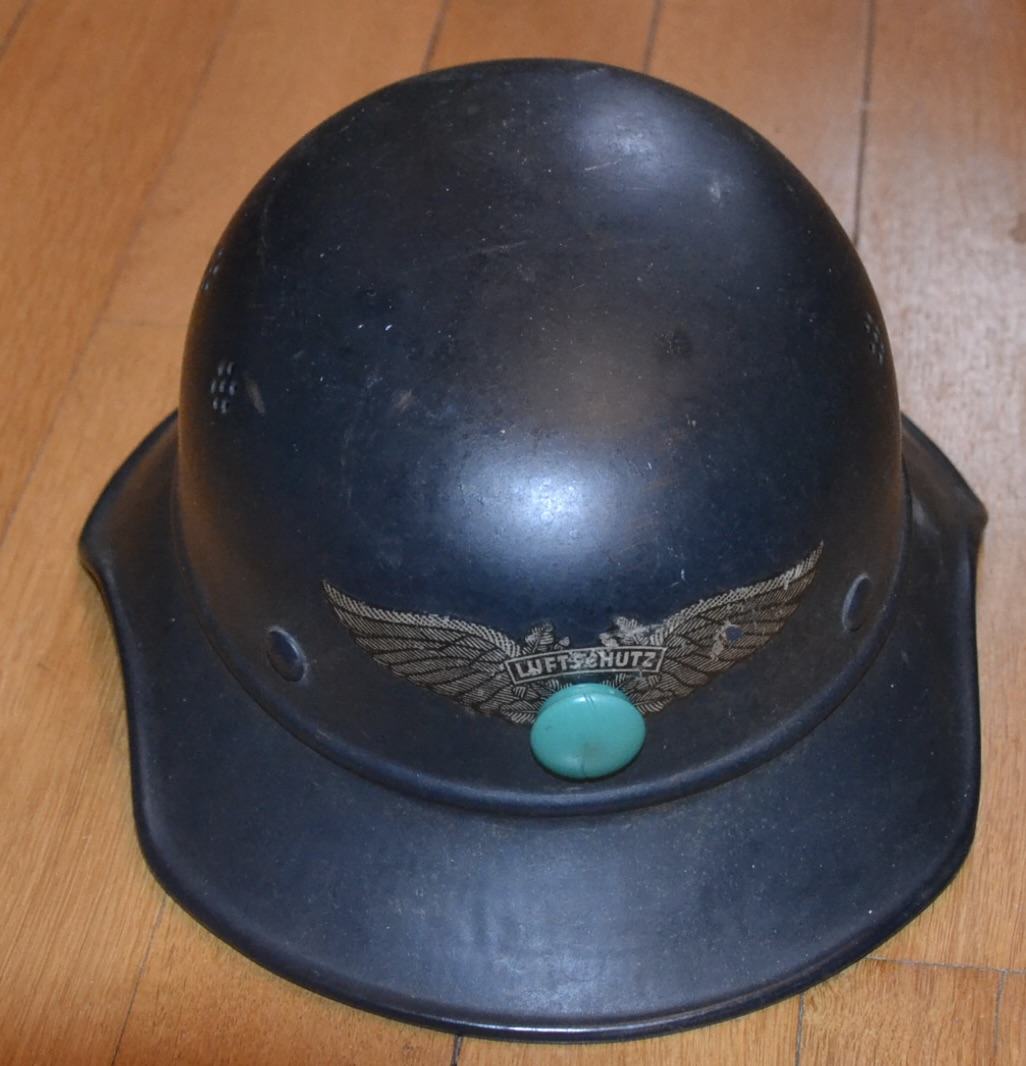 militaria : CASQUE MDL 38 GLADIATOR LUFTSCHUTZ