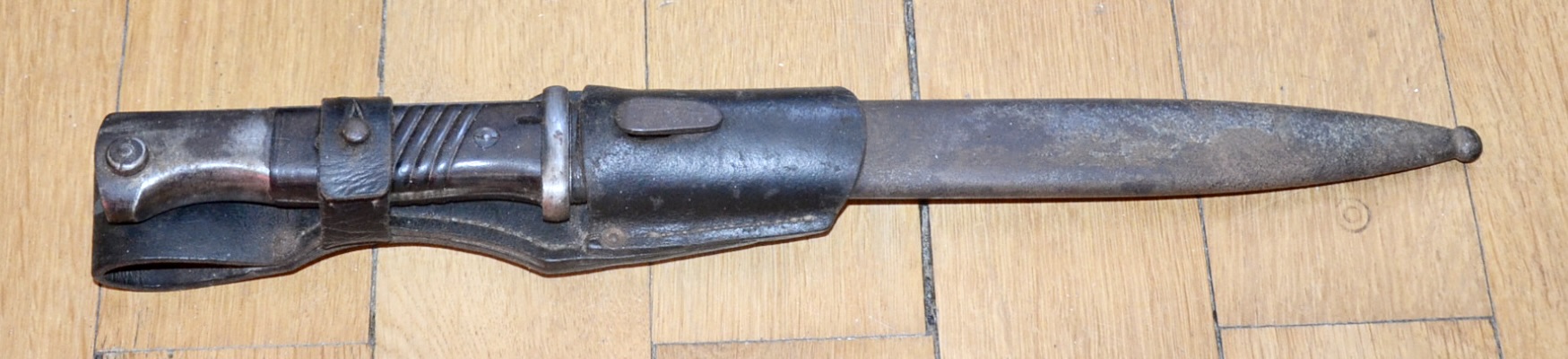 militaria : BAIONNETTE ALLEMANDE 98K AU M NUMÉRO + GOUSSET