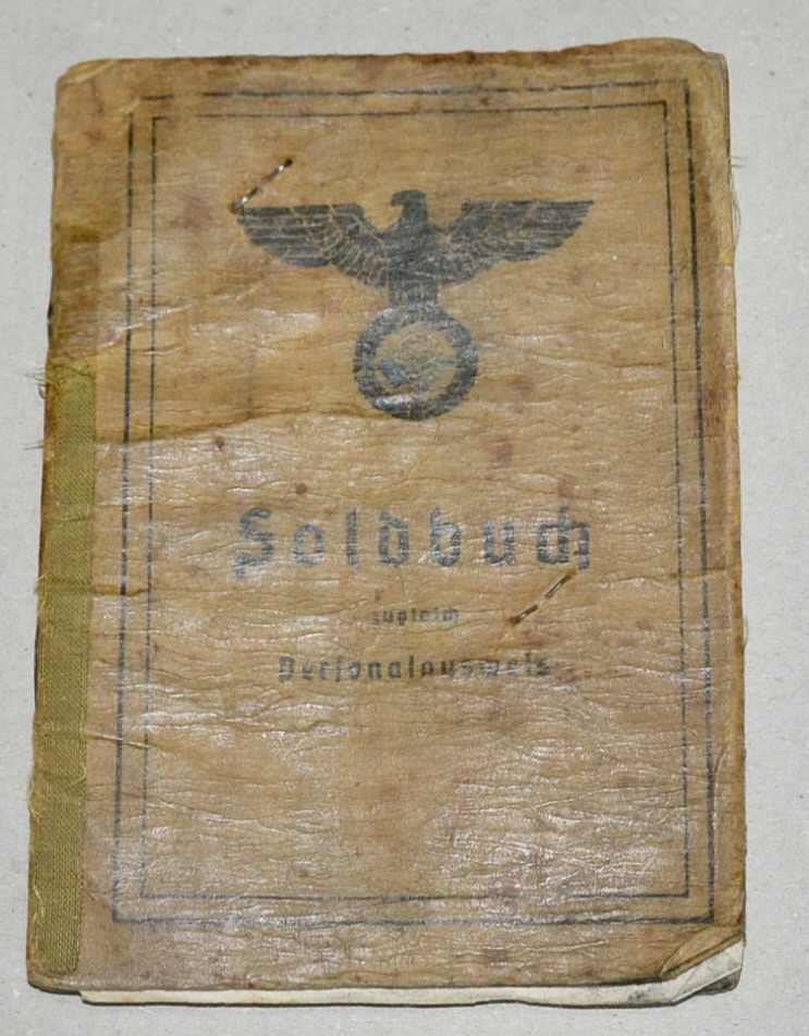 militaria : SOLDBUCH SCHUTZE BATAILLON 5 1944