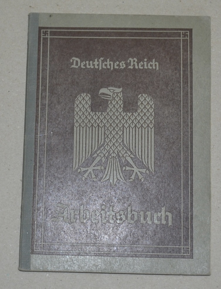 militaria : ARBEITSBUCH 1935 REMPLI