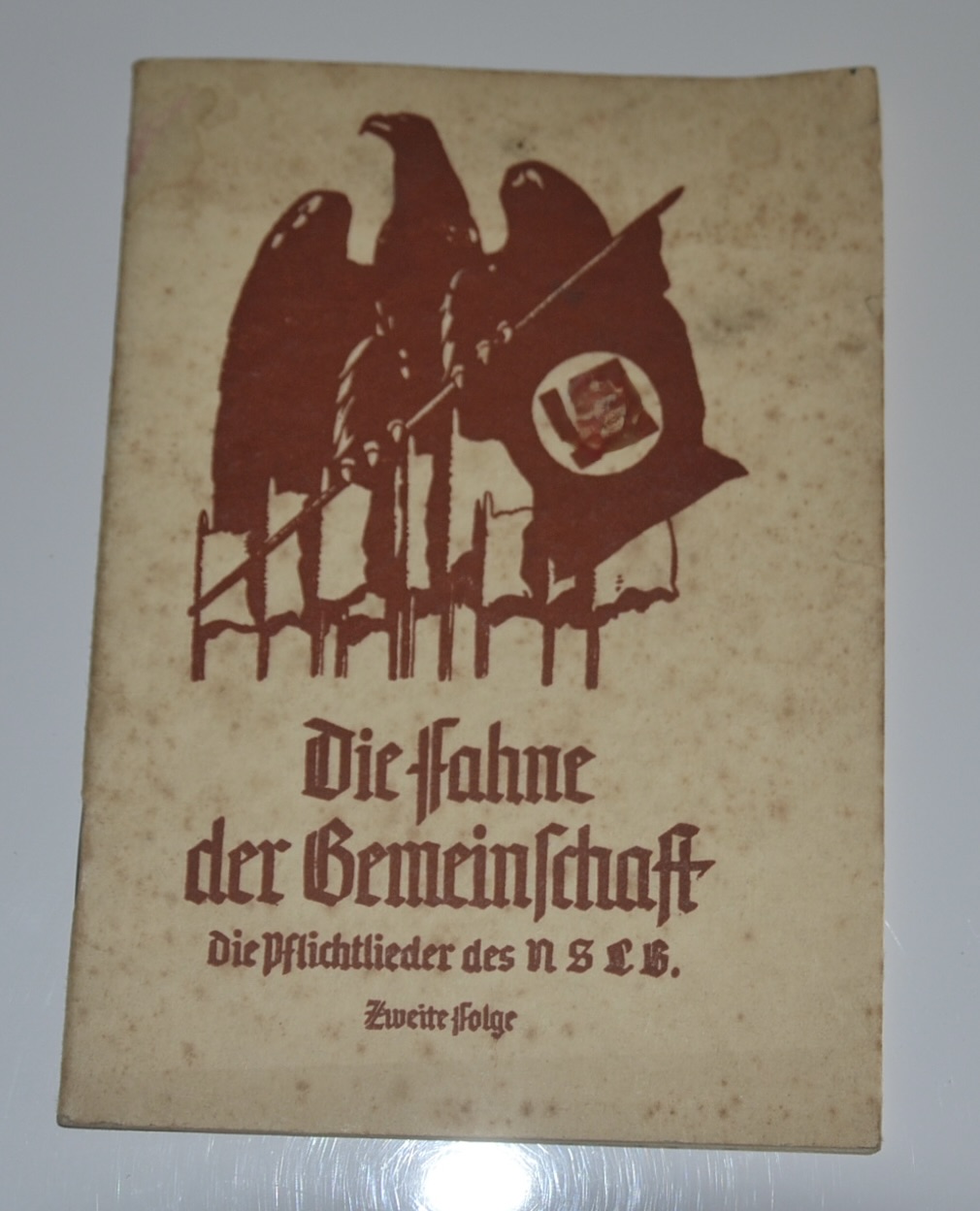 militaria : LIVRET DE CHANT DU NSLB DE SOLDAT ALLEMAND