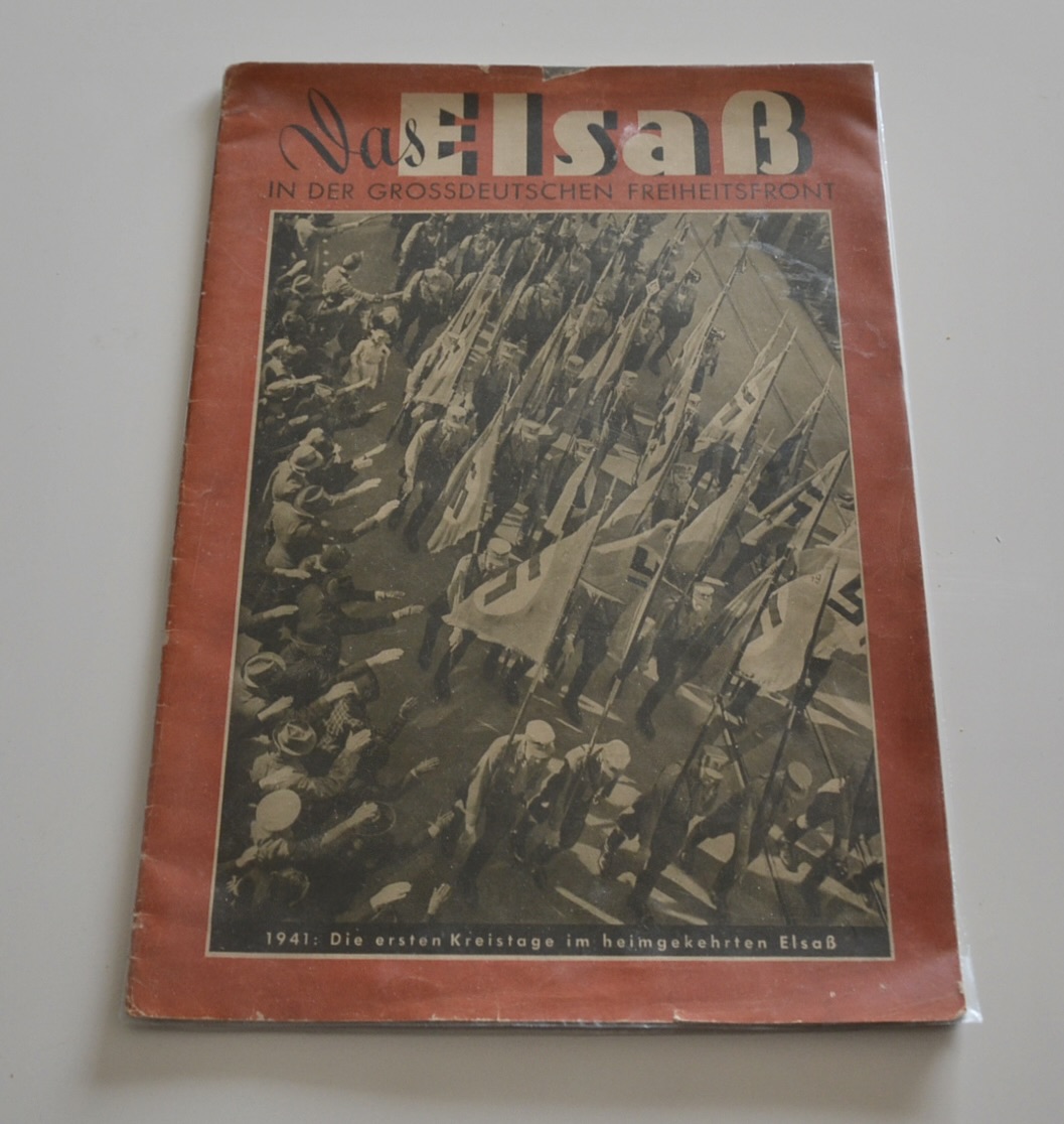 militaria : LIVRE DAS ELSASS 1941