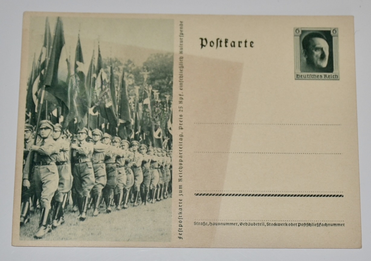 militaria : CARTE POSTALE REICHSPARTEITAG