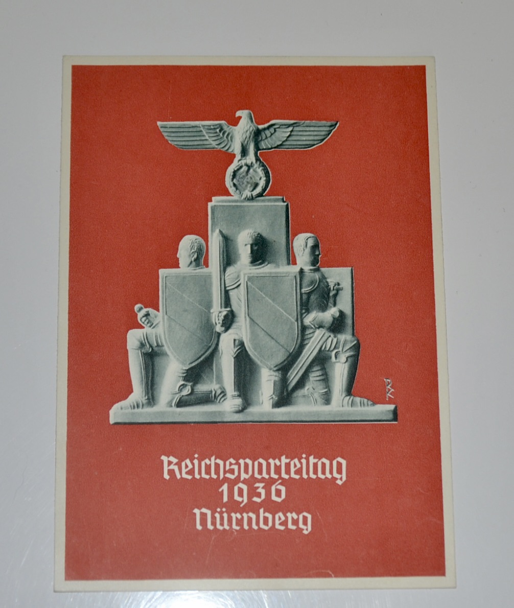 militaria : CARTE POSTALE REICHSPARTEITAG 1936 NURNGERG