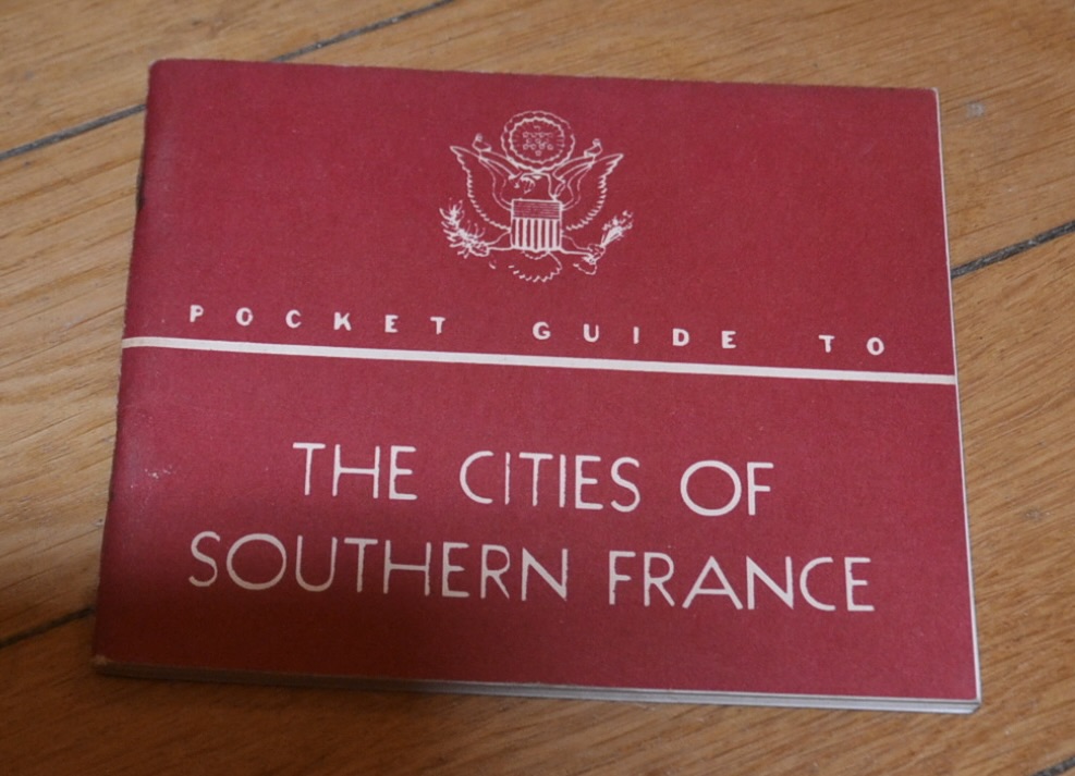 militaria : LIVRET US SUR LES VILLES DU SUD DE LA FRANCE 1944