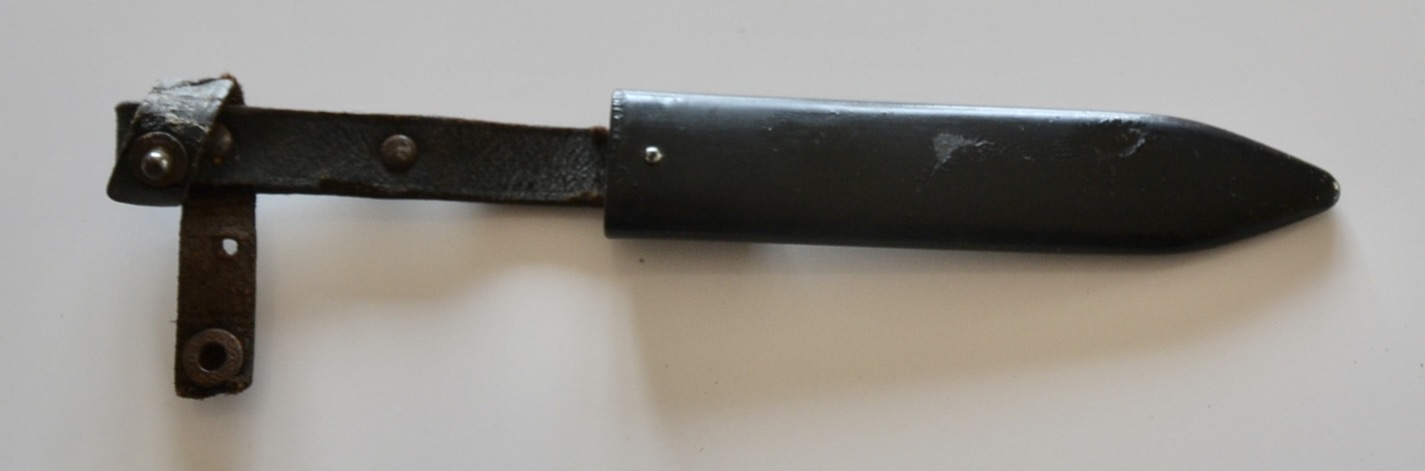 militaria : FOURREAU POUR COUTEAU HJ