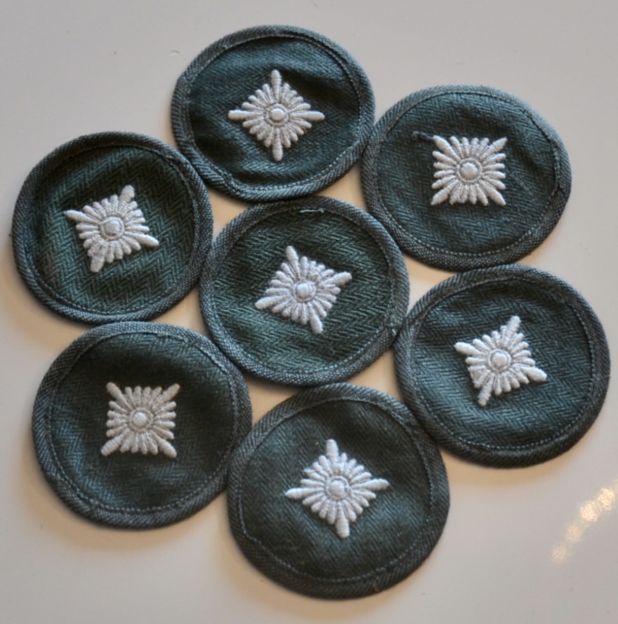 militaria : 7 GALONS DE 1ER CLASSE ALLEMAND WW2 MINT