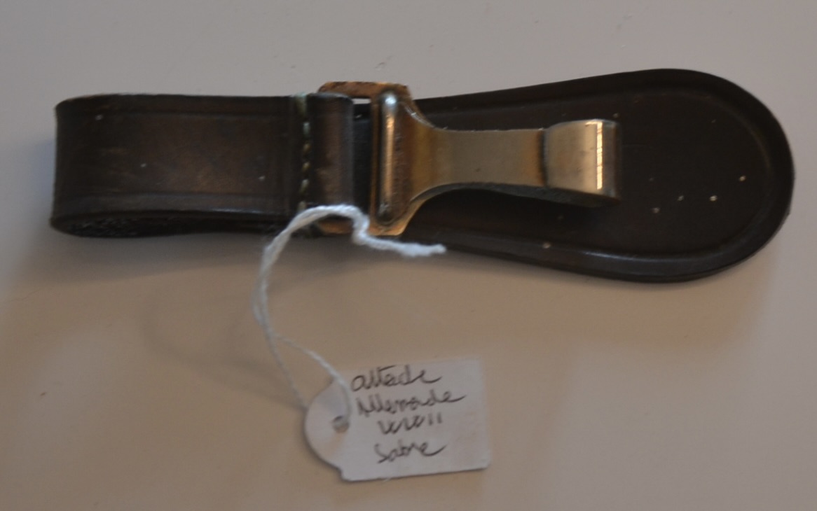 militaria : ATTACHE POUR SABRE ALLEMAND WW2