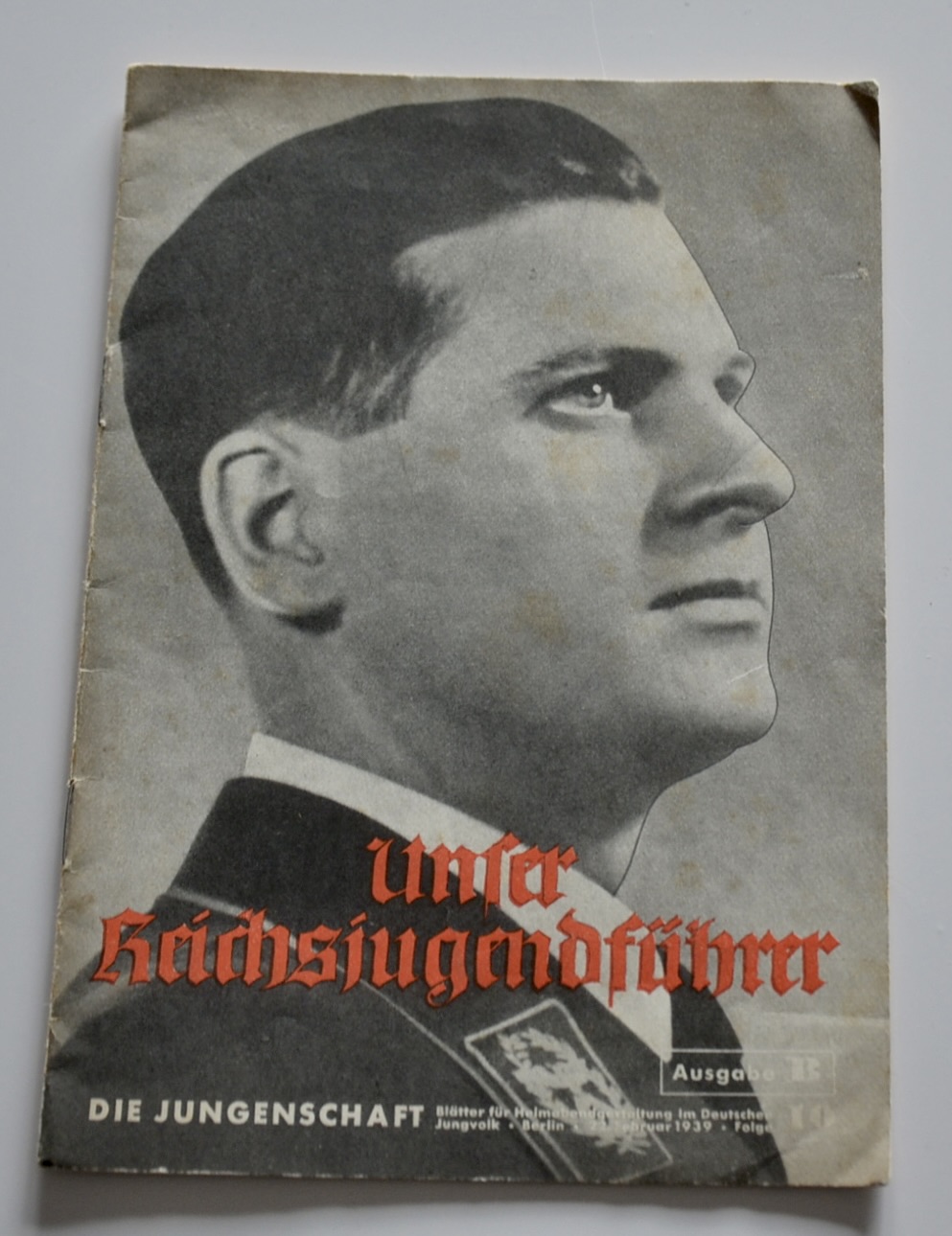 militaria : LIVRE HJ BALDUR VON SCHIRACH 1939