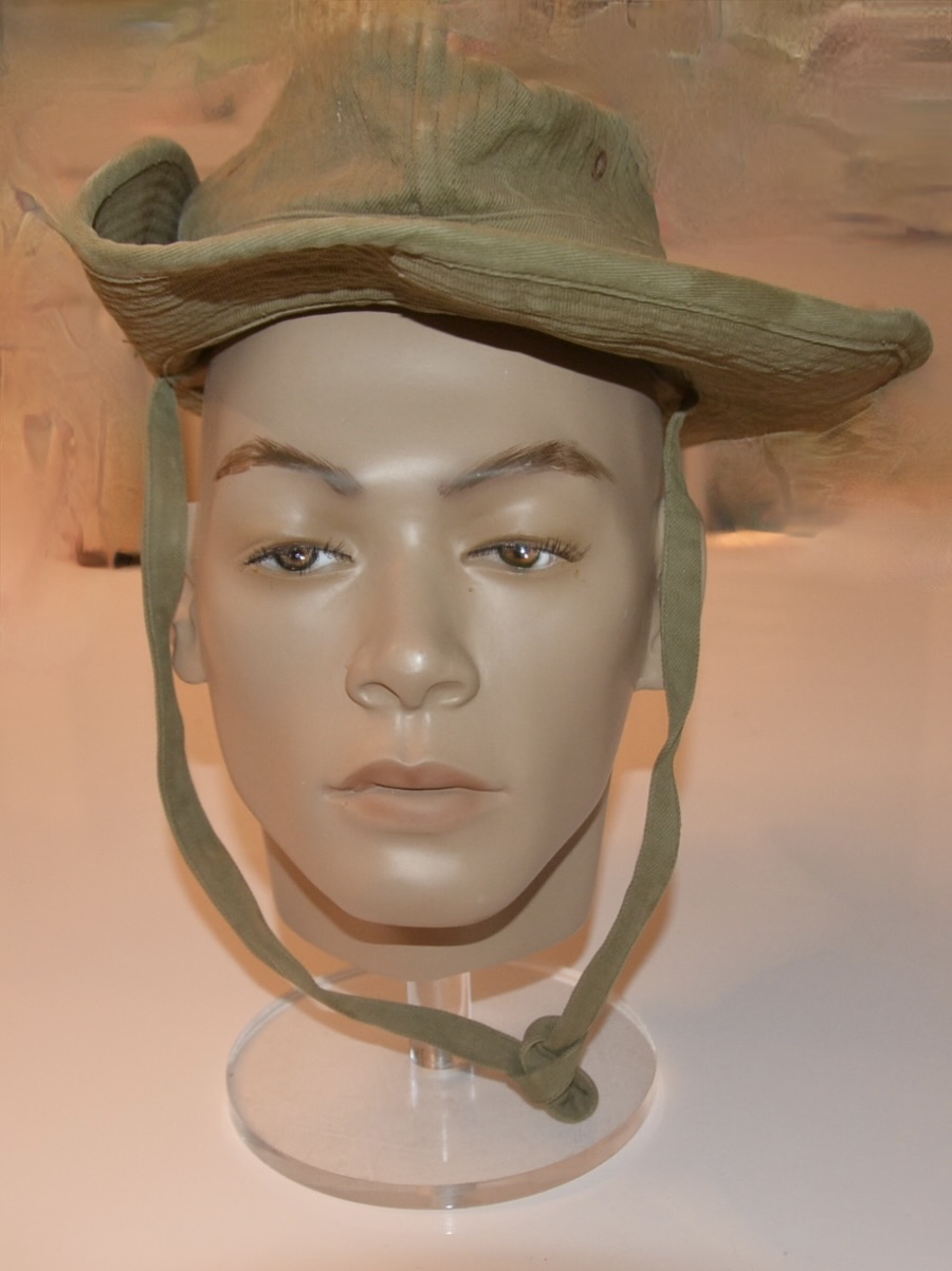 militaria : CHAPEAU DE BROUSSE MDLE 1949 INDOCHINE / ALGÉRIE