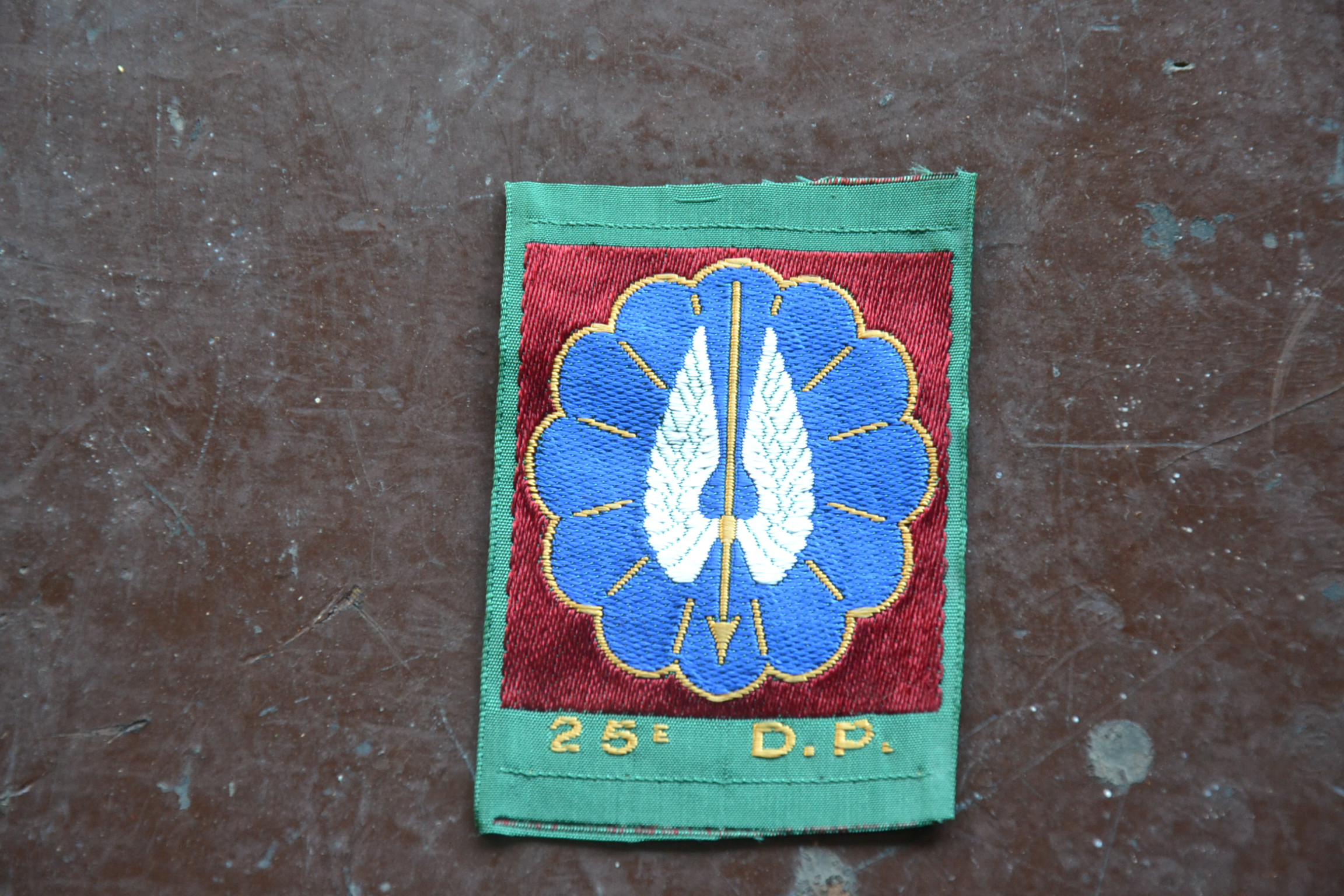 militaria : INSIGNE 25ÈME DIVISION PARACHUTISTE