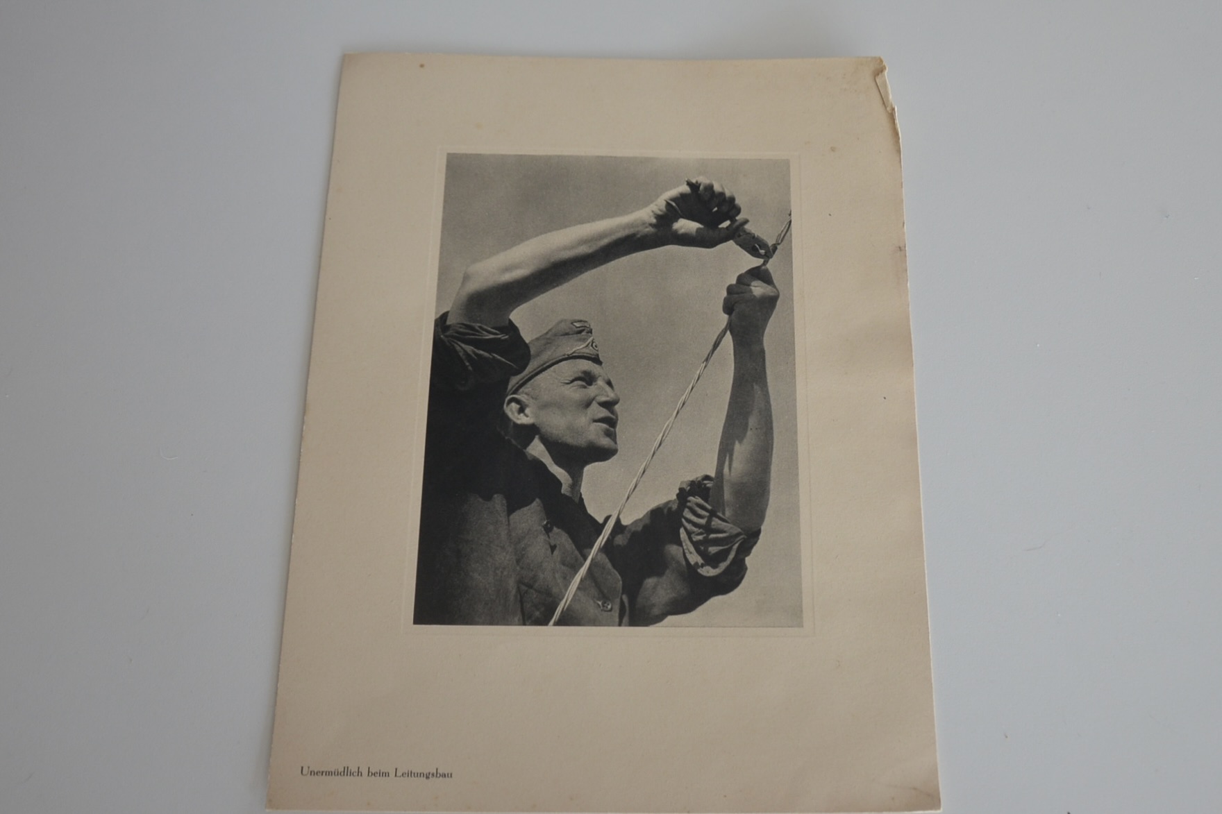 militaria : LITHOGRAPHIE SOLDAT DU GENIE