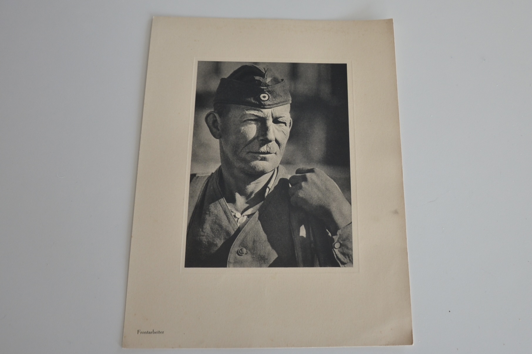 militaria : LITHOGRAPHIE SOLDAT DU FRONT