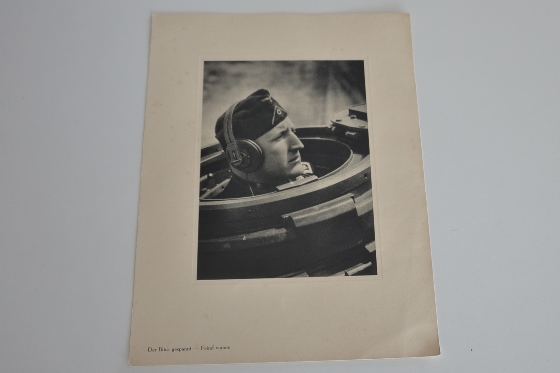 militaria : LITHOGRAPHIE PANZER GRENADIER