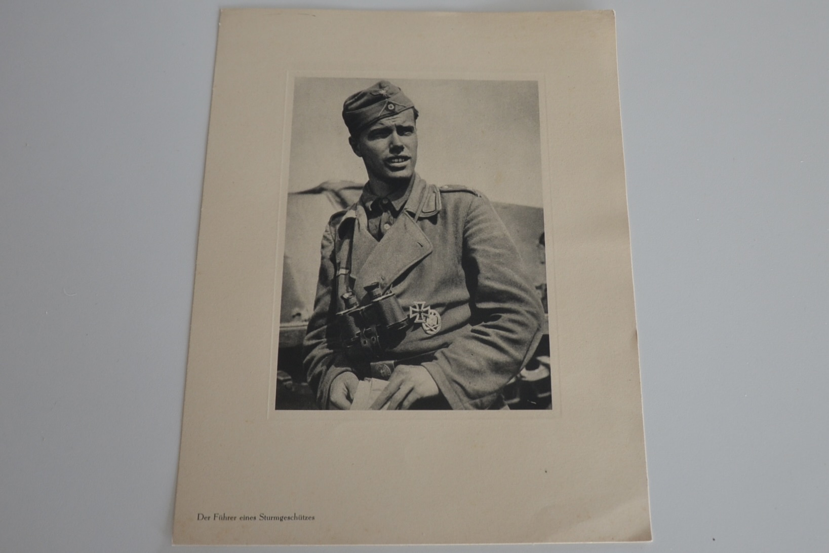 militaria : LITHOGRAPHIE OFFICIER MITRAILLEUSE