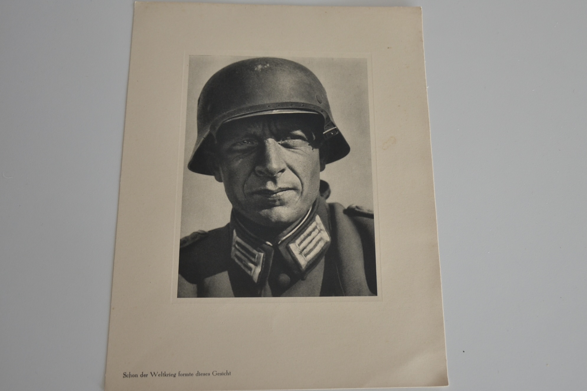 militaria : LITHOGRAPHIE SOLDAT ANCIEN