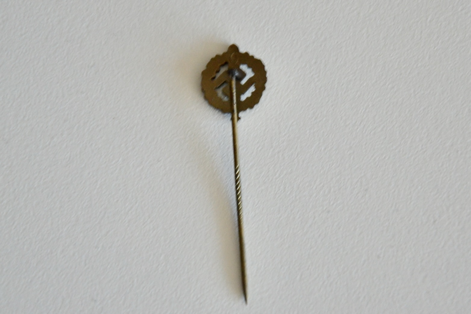 militaria : INSIGNE MINIATURE DE SPORT SA MDL BRONZE