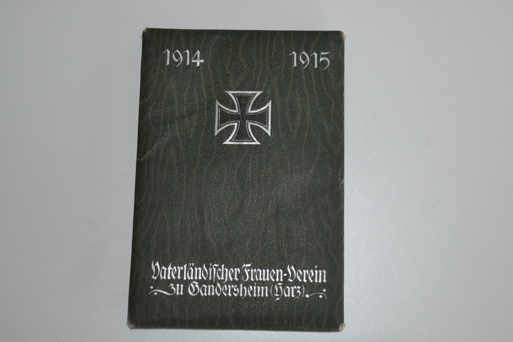 militaria : PORTE BILLETS MILITAIRE ALLEMAND 1914/15 VERT