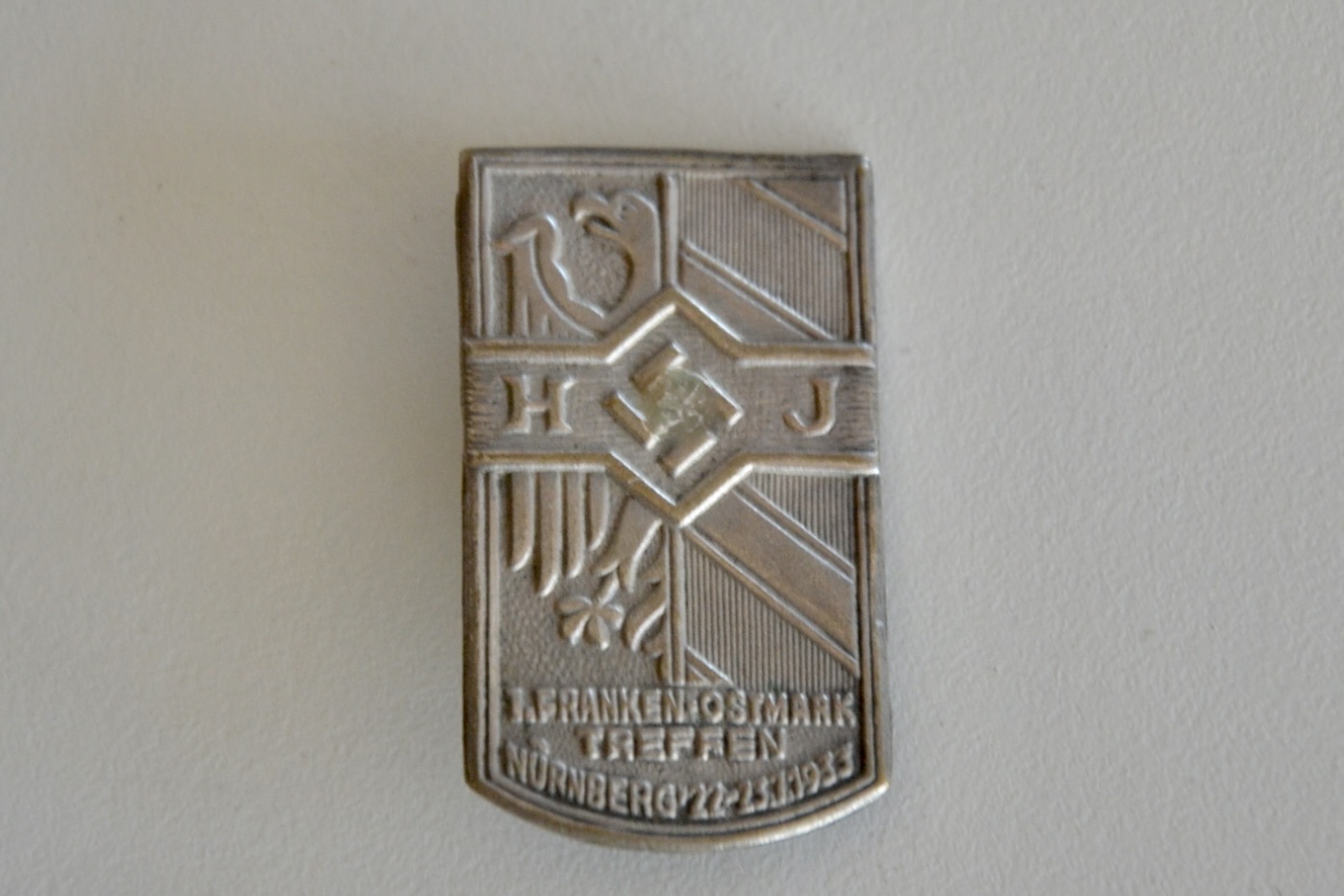 militaria : BADGE XJ NUREMBERG 1933
