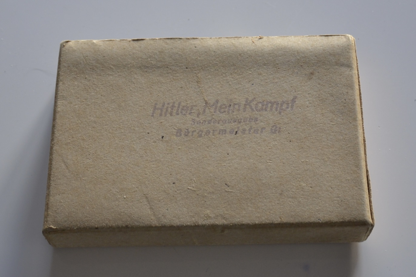 militaria : LIVRE MK DE DENZLIGEN DE MARIAGE AVEC SA BOITE D'ORIGINE MINT