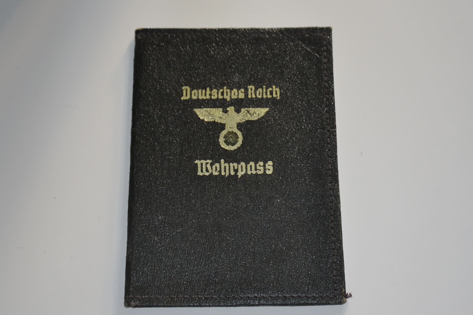 militaria : PROTECTION WEHRPASS NOIR