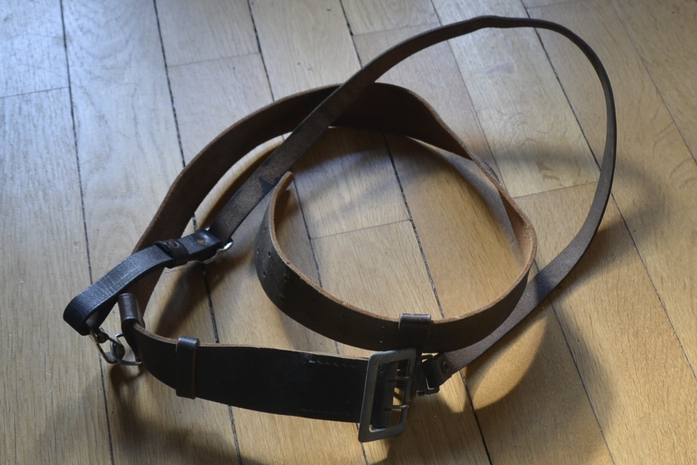 militaria : CEINTURON + BAUDRIER XJ/NSKK OU XX