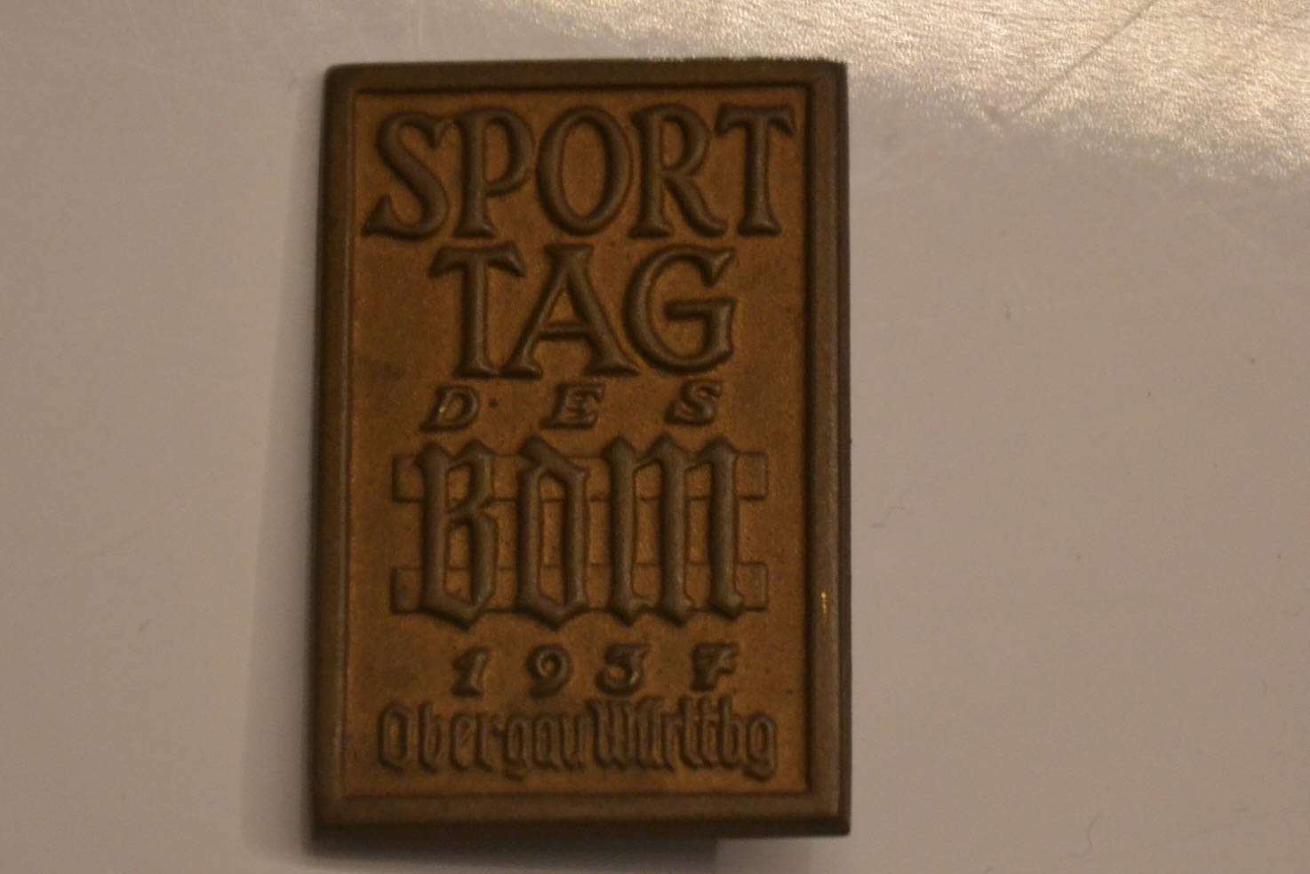 militaria : INSIGNE DE BDM SPORT 1937
