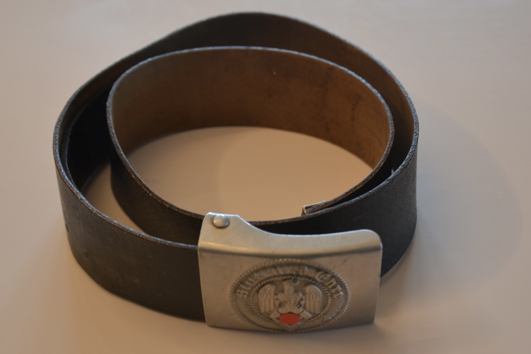 militaria : TRÈS RARE CEINTURON HJ ERSATZ RZM ALSACIEN