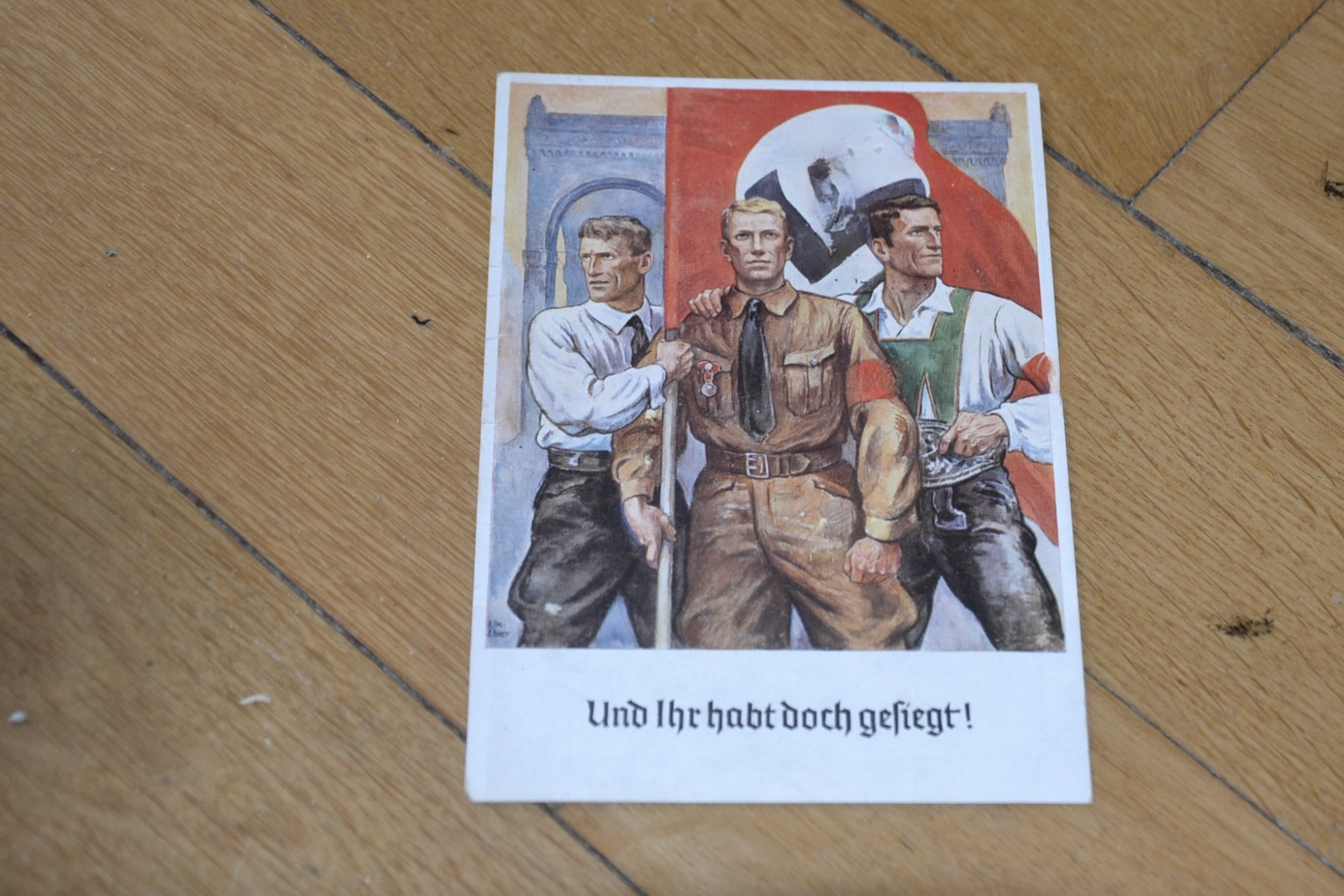 militaria : CARTE POSTALE DU PARTI MUNICH 1923