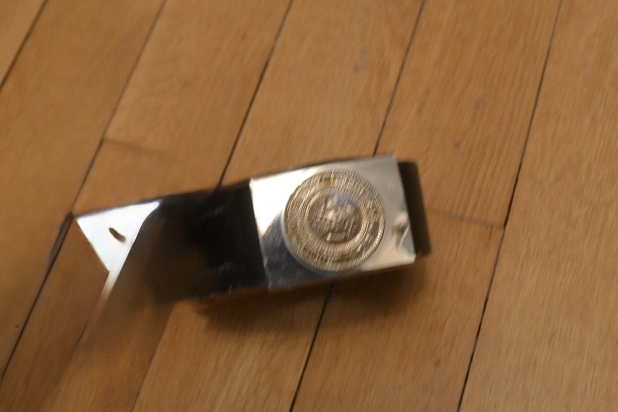 militaria : CEINTURON DE SORTIE POMPIERS ALLEMAND WW2 CHROME