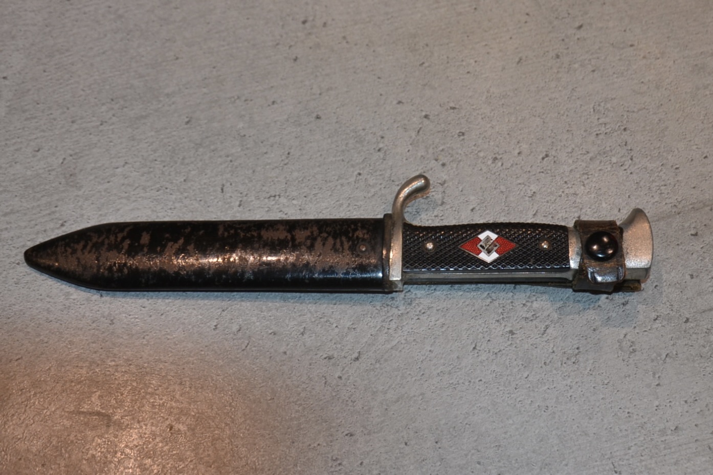 militaria : COUTEAU HJ DE TRANSITION FABRICANT M7/72 DATE 1940