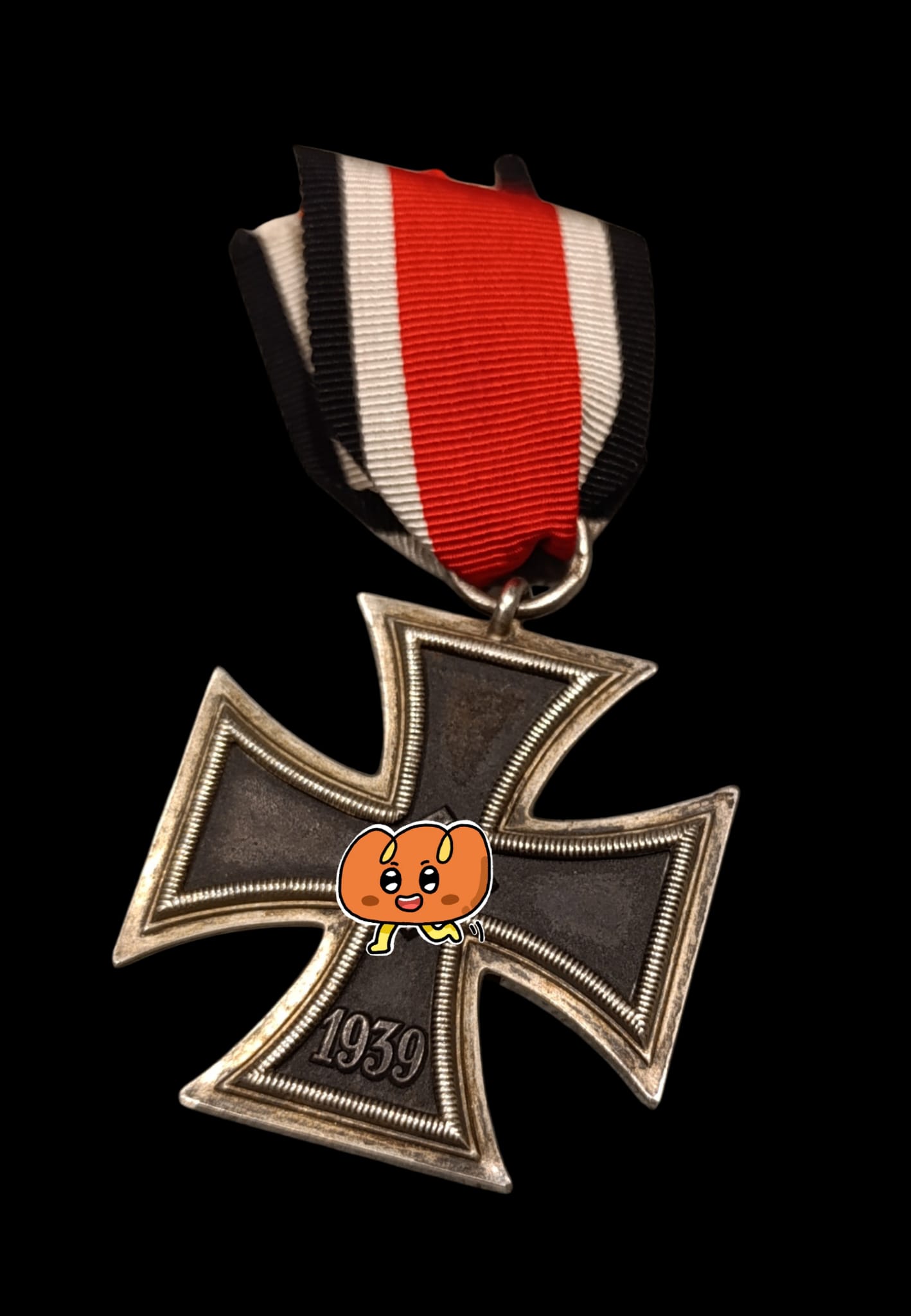 militaria : CROIX DE FER 1939 2EME CLASSE DE STRASBOURG ELSASS