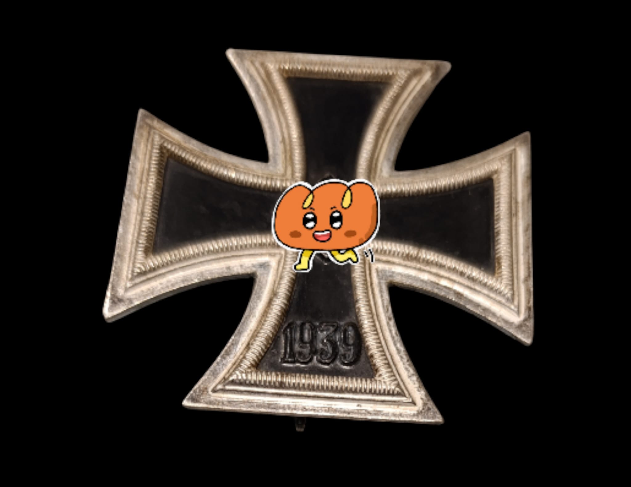 militaria : CROIX DE FER 1939 1ÈRE CLASSE AVEC FABRICANT 15