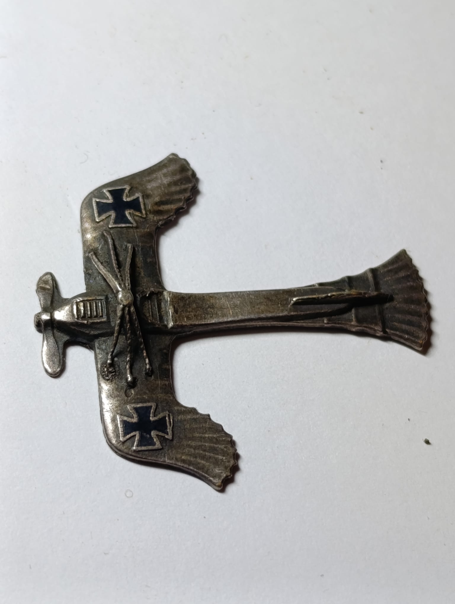 militaria : INSIGNE AVIATEUR ALLEMAND 1914