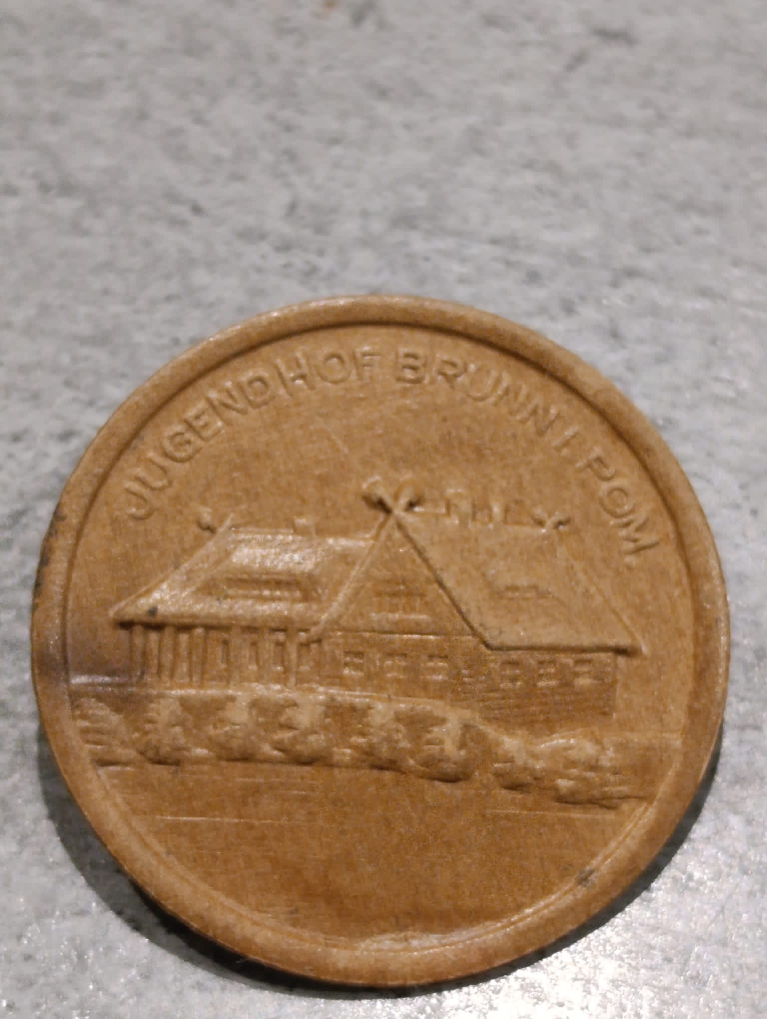 militaria : INSIGNE HJ BRUNN I. POM