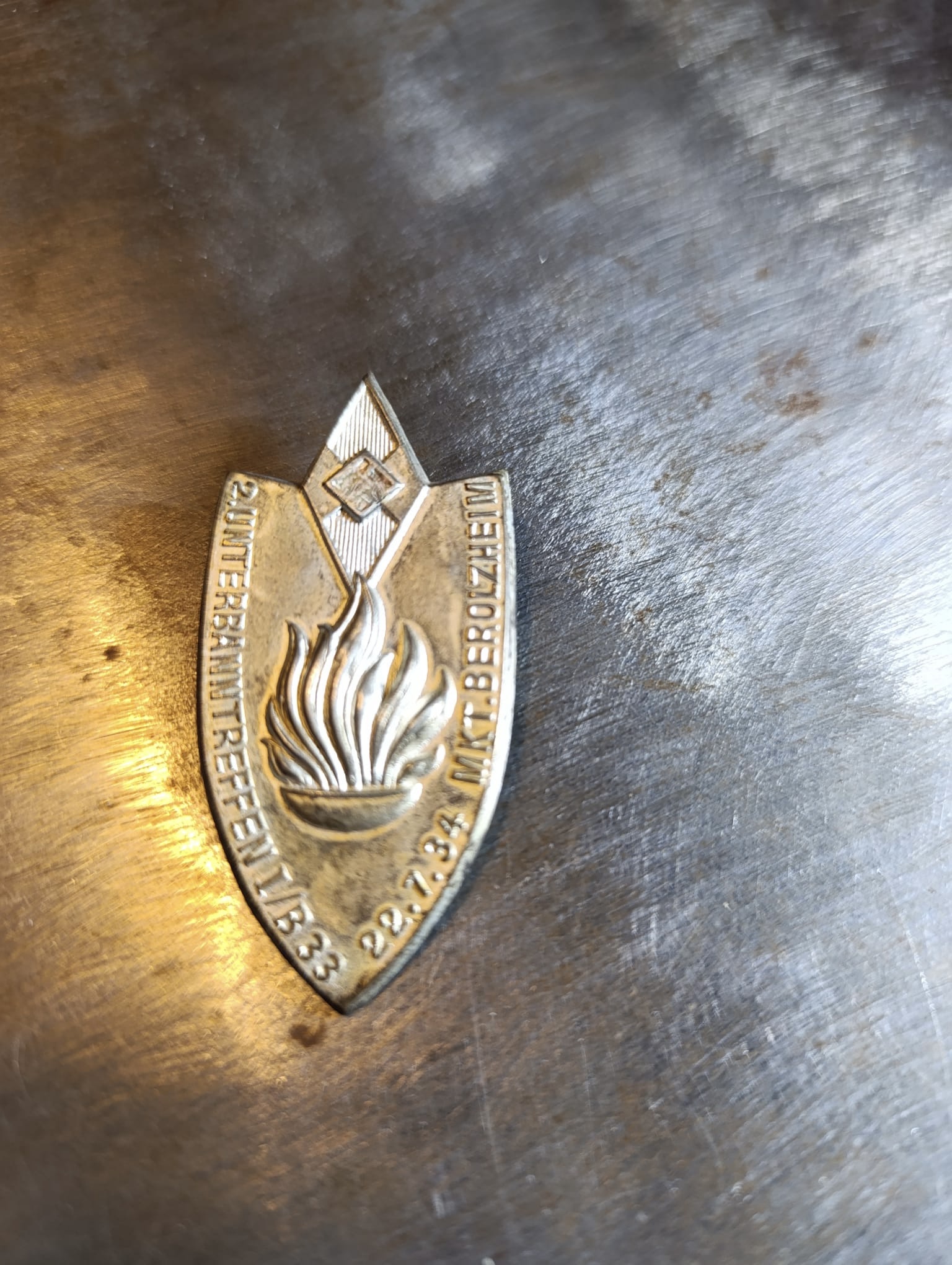 militaria : INSIGNE HJ 22.7.34