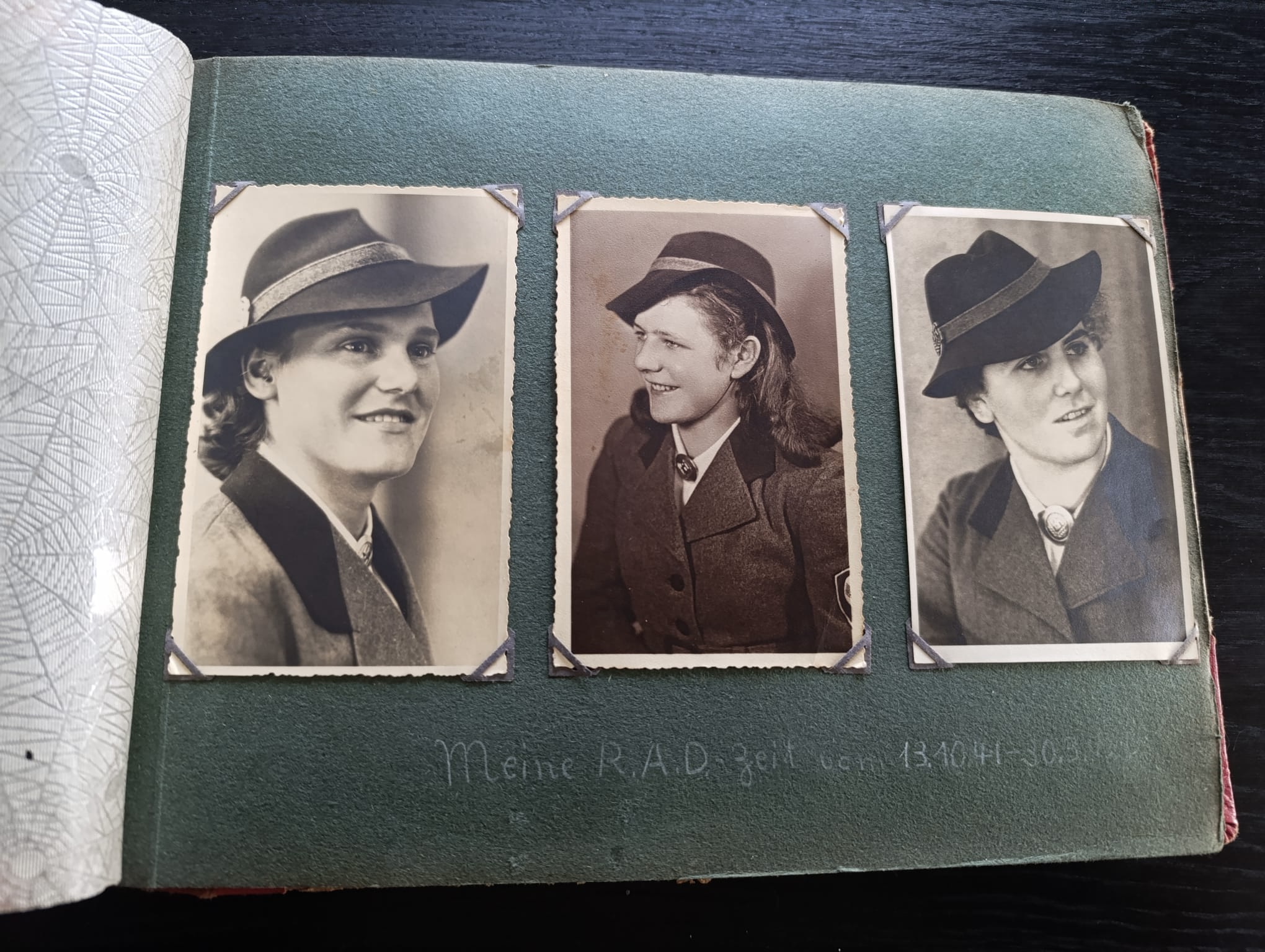 militaria : RARE ALBUM DU RAD FÉMININ 1941/42