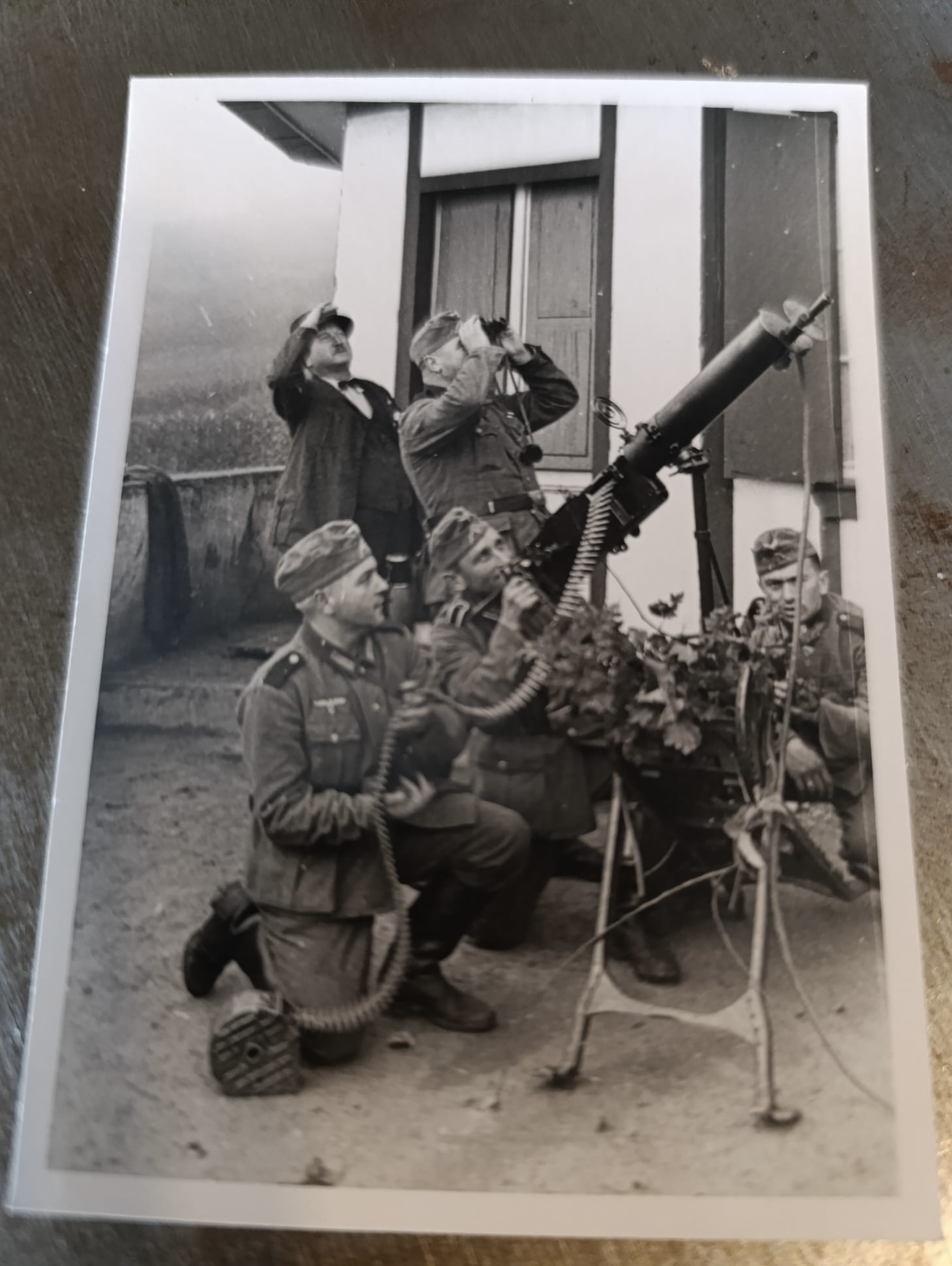 militaria : PHOTO SOLDATS MG