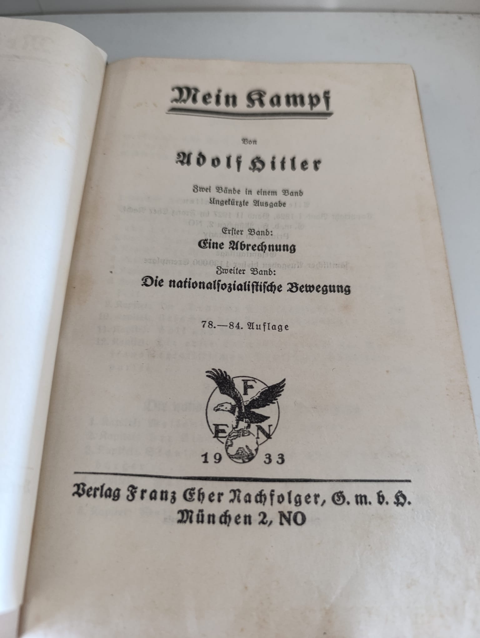 militaria : LIVRE MK DE 1933