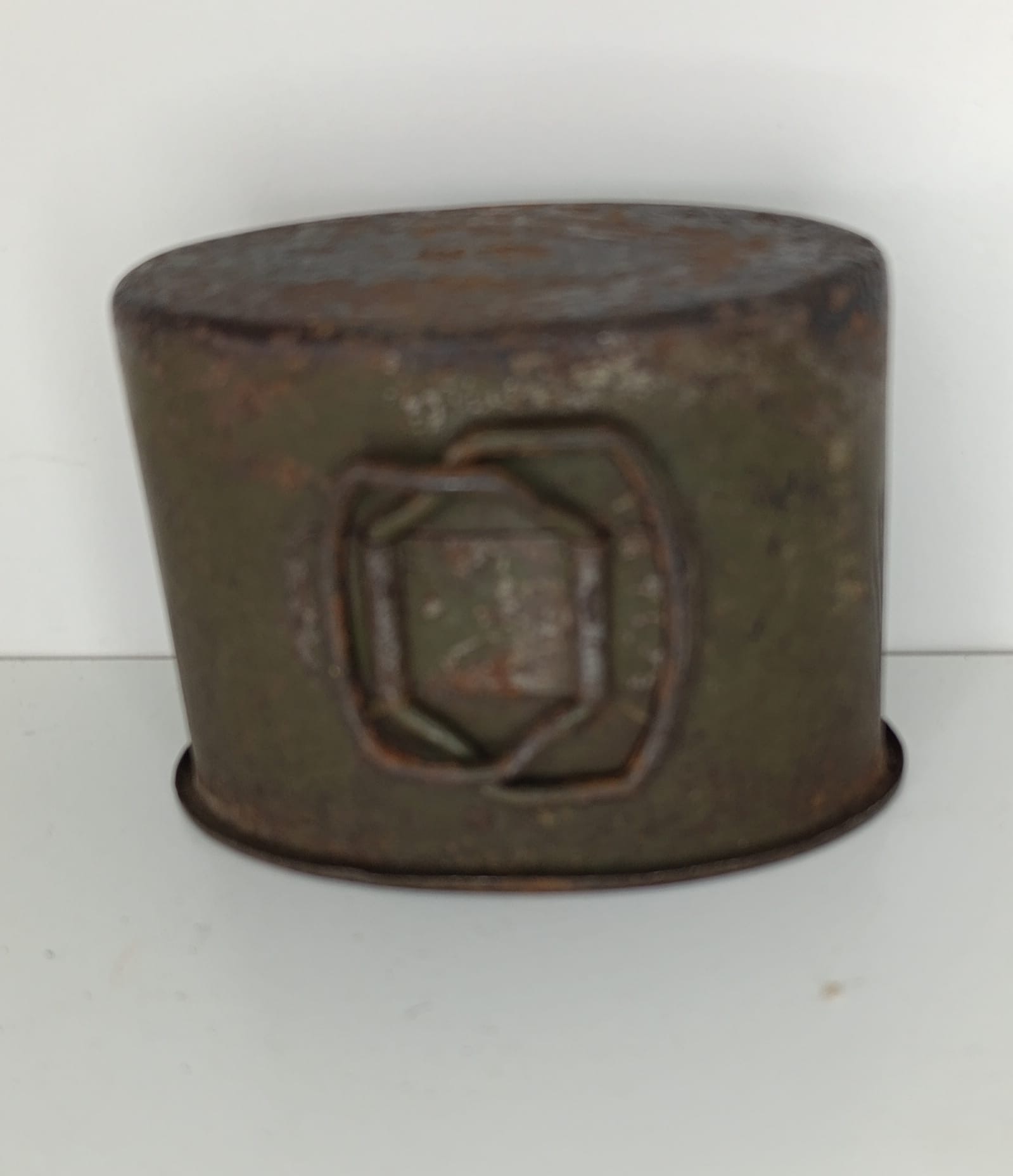 militaria : QUART POUR GOURDE ALLEMANDE DATÉ 43
